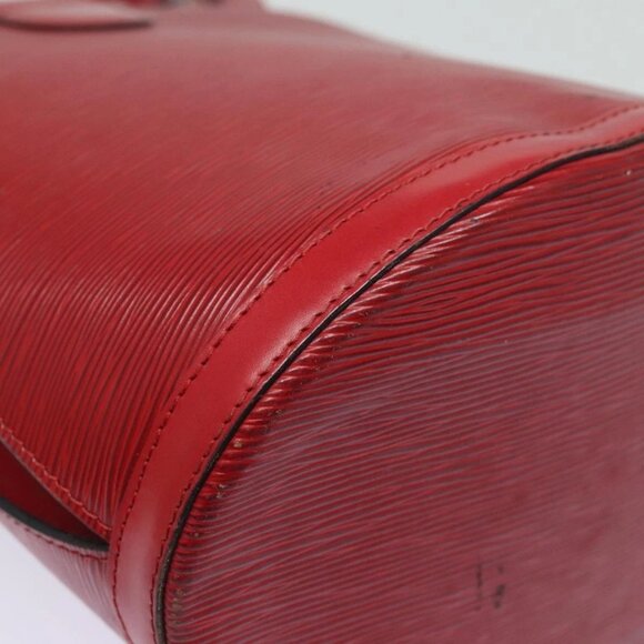 LOUIS VUITTON Epi Cluny Shoulder Bag Red M52257 LV Auth 81583 - Picture 5 of 16